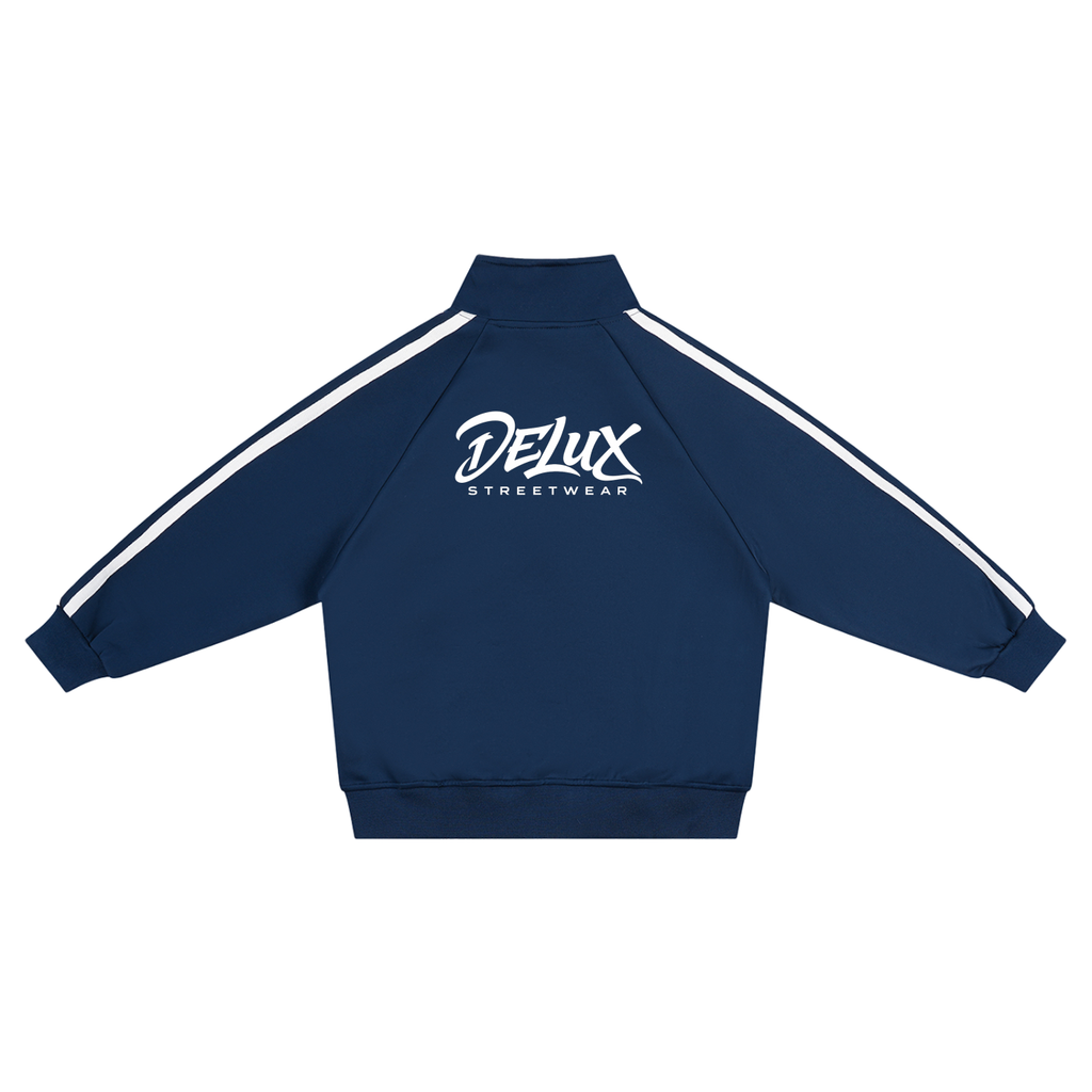 DeLuX Kids’ Contrast Tape Coach Jacket