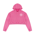 Women’s Mineral Washed Crop Hoodie
