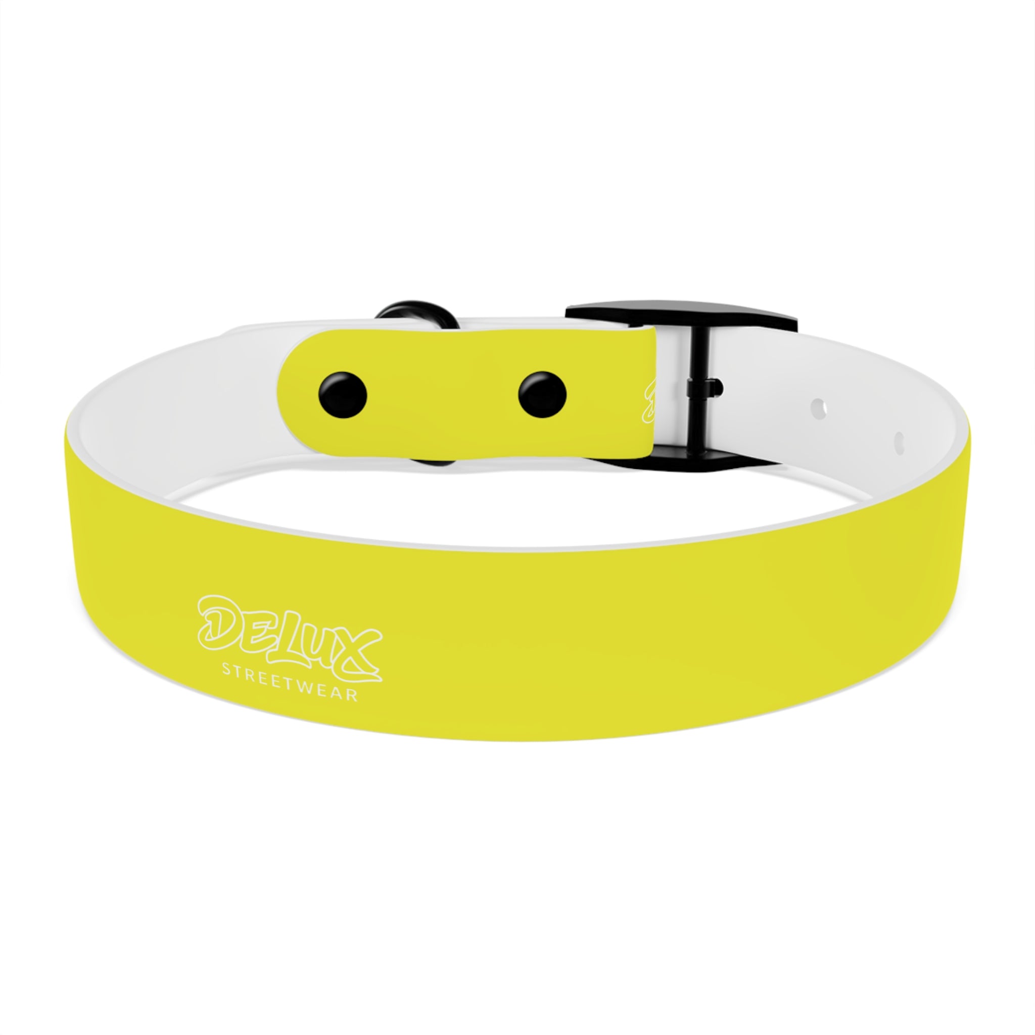 Neon Yellow Reflective Dog Collar — High-Visibility Safety Collar for Pets