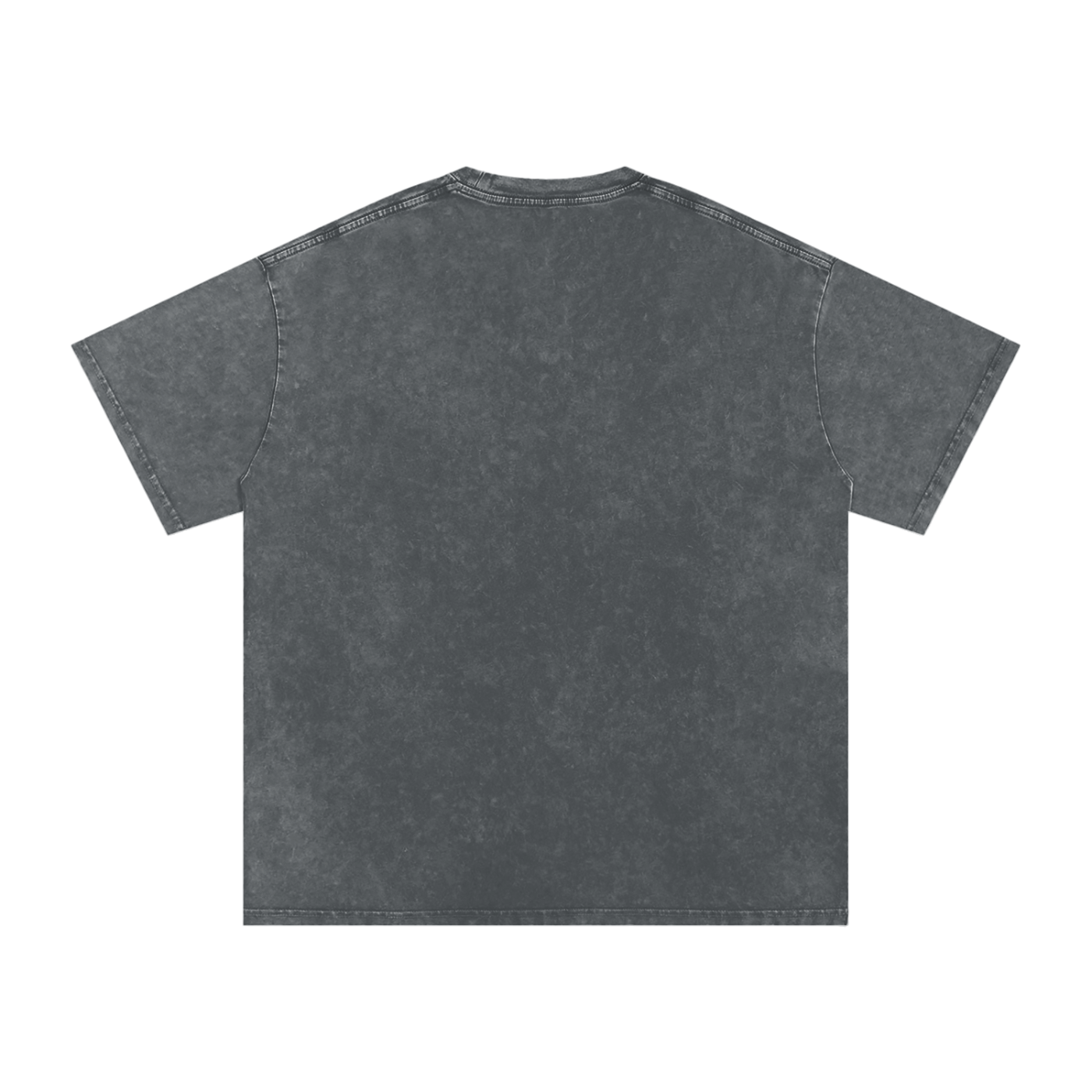 DeLuX Solitary Snow Washed Oversized Cotton T-Shirt