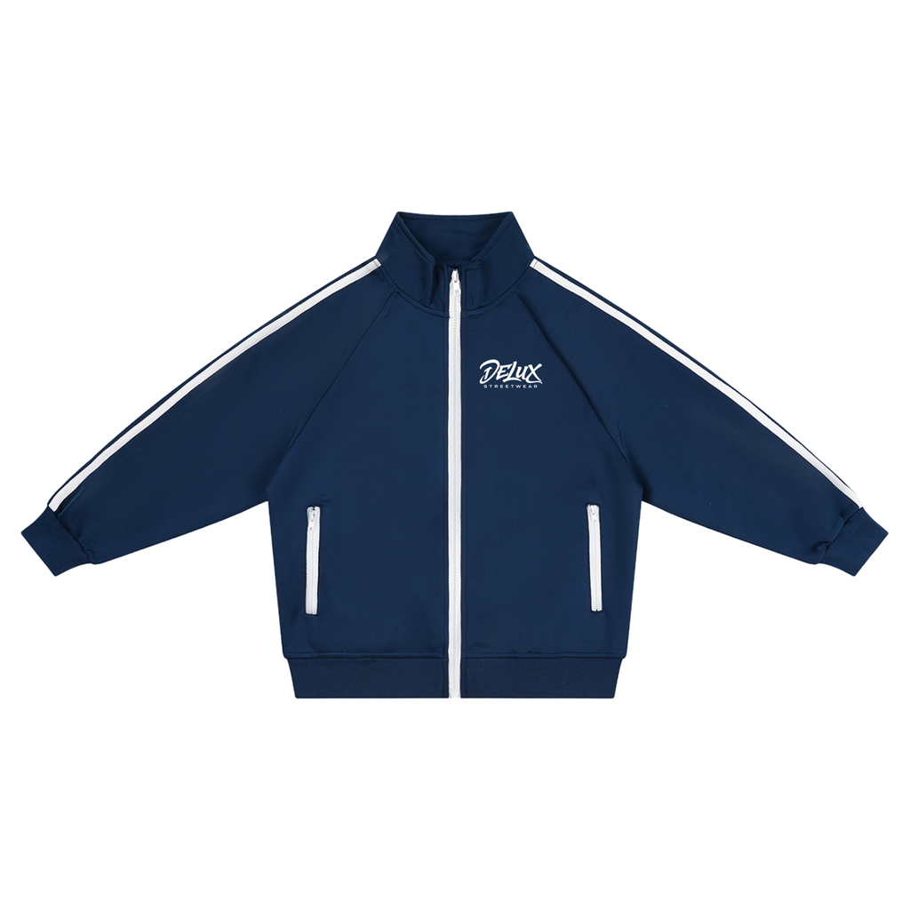 DeLuX Kids’ Contrast Tape Coach Jacket