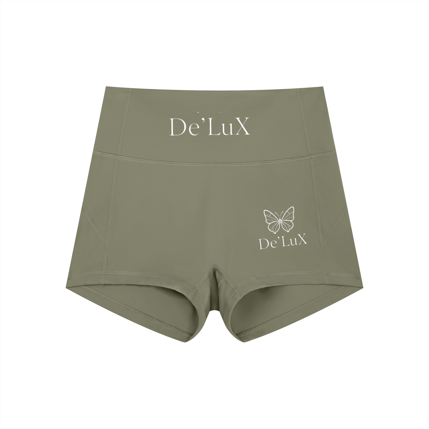 DeLuX Women’s High-Waist Yoga Shorts