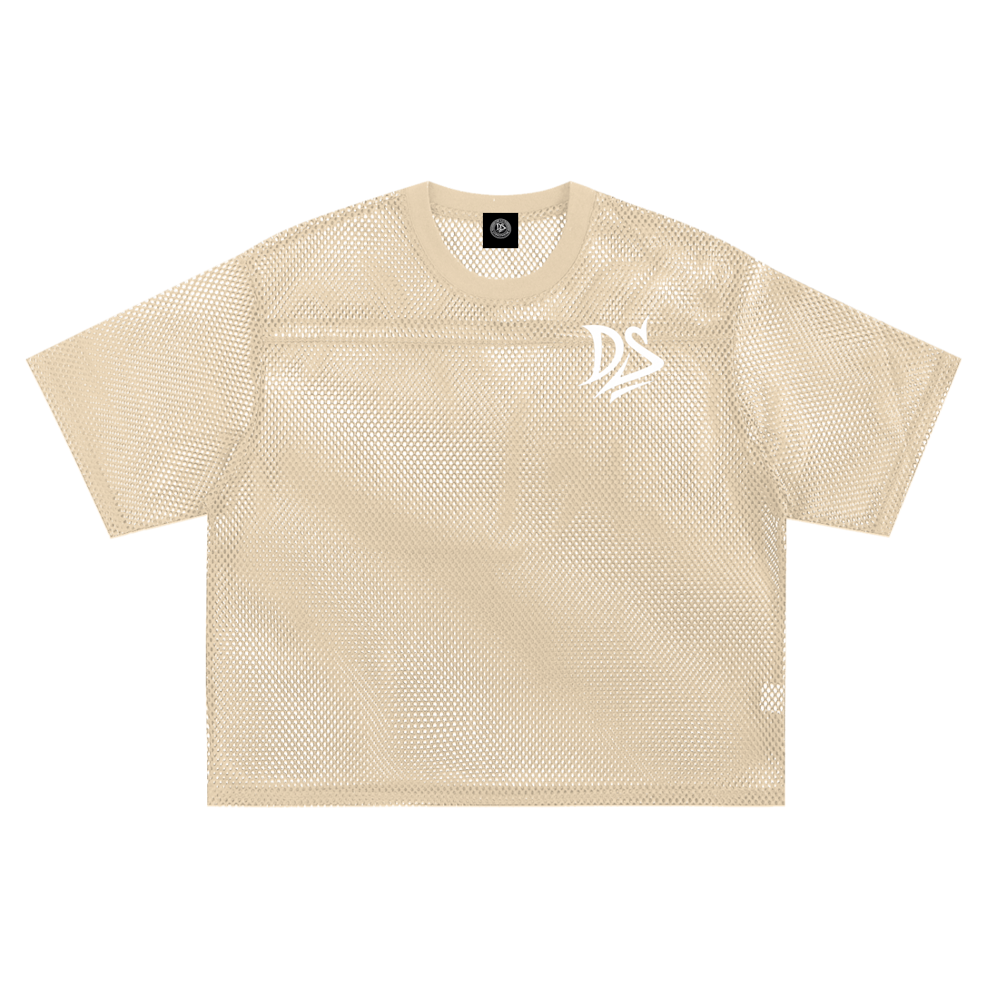See-through Boxy Net T-Shirt
