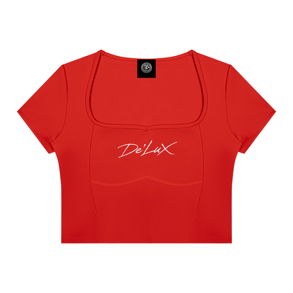 DeLuX Women's Topstitch Yoga T-Shirt