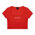 DeLuX Women's Topstitch Yoga T-Shirt