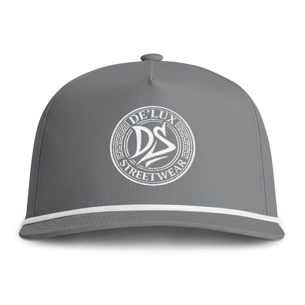 Sunwashed Rope Cap — Vintage Distressed DS Logo Hat