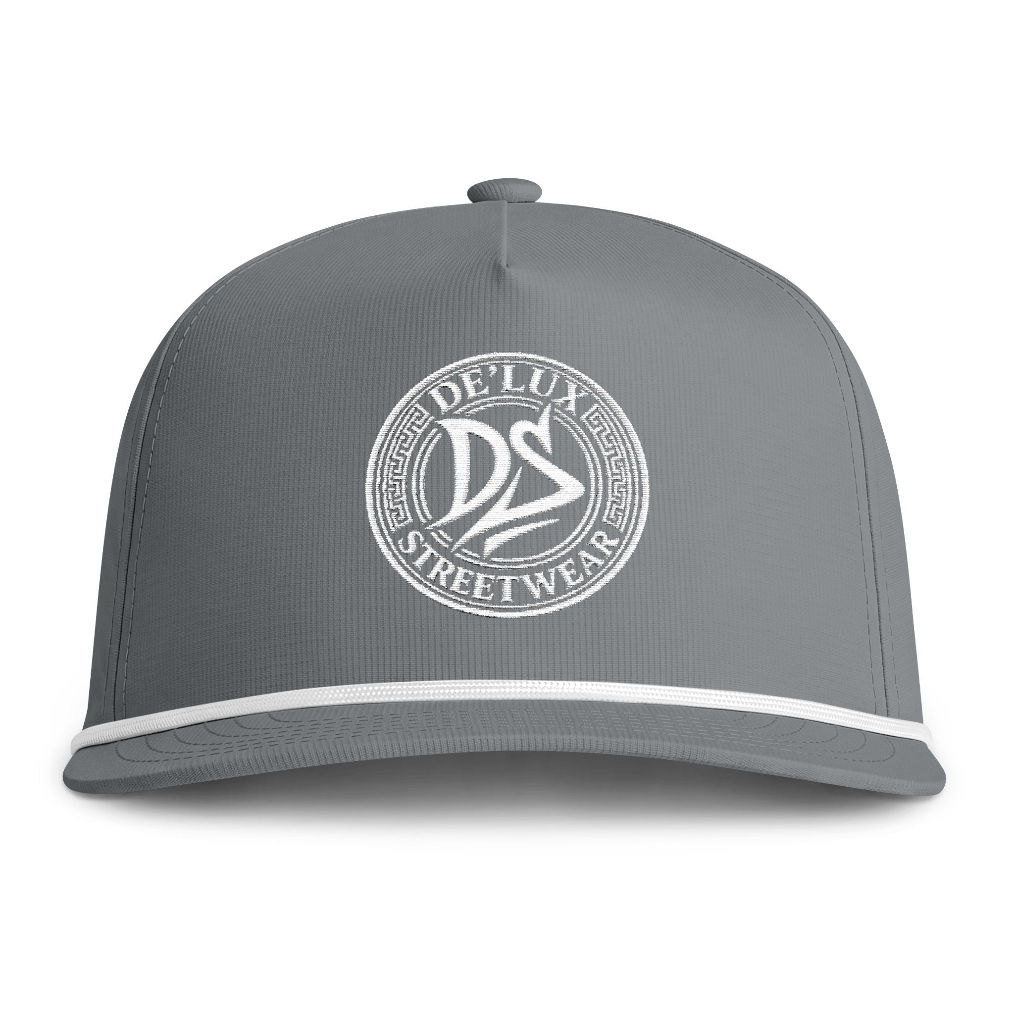 Sunwashed Rope Cap — Vintage Distressed DS Logo Hat