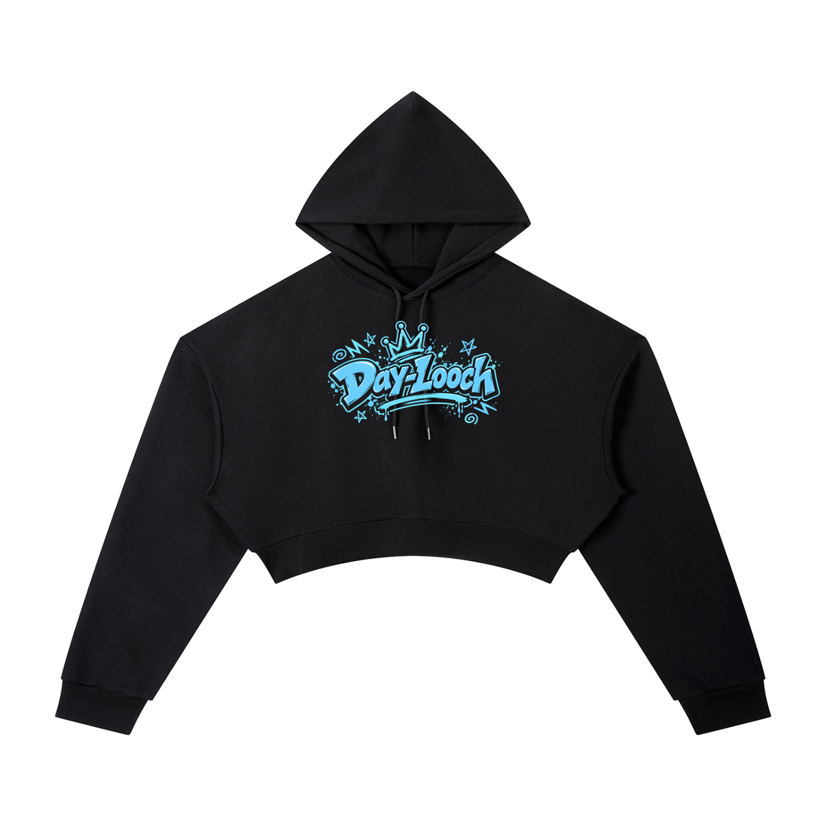 DeLuX Essential Cropped Hoodie