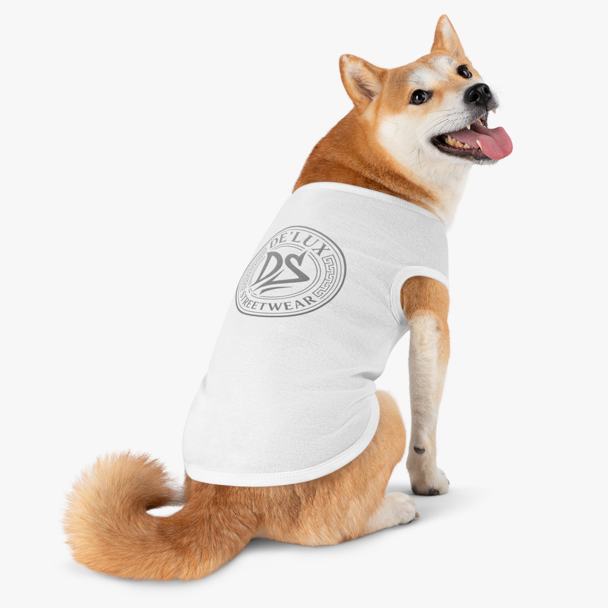 Pet Tank Top — De'Lux Streetwear Logo Dog/Cat Tee