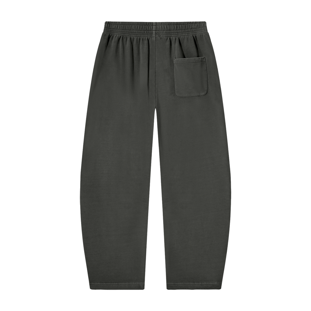 DeLuX Vintage Washed Barrel Leg Sweatpants