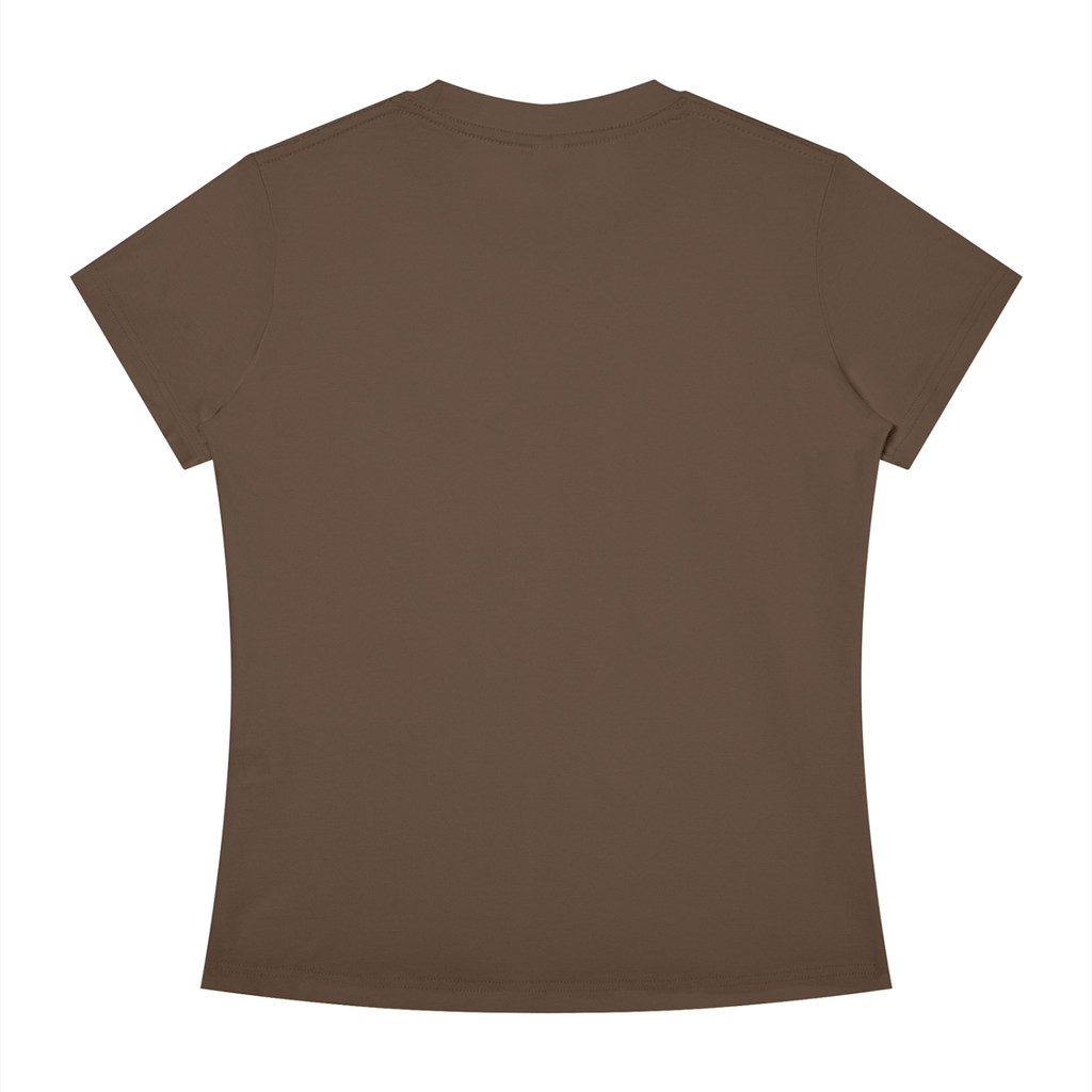 DeLuX Women's Slim Fit Crewneck T-Shirt