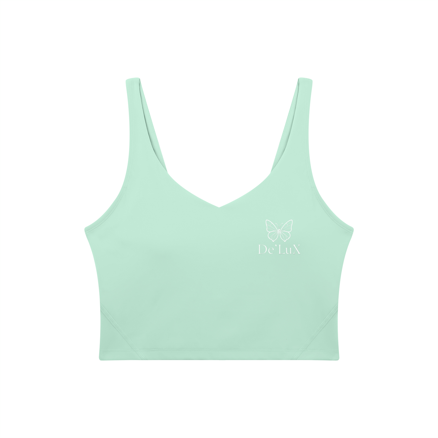 Women's V-Neck Yoga Sports Bra