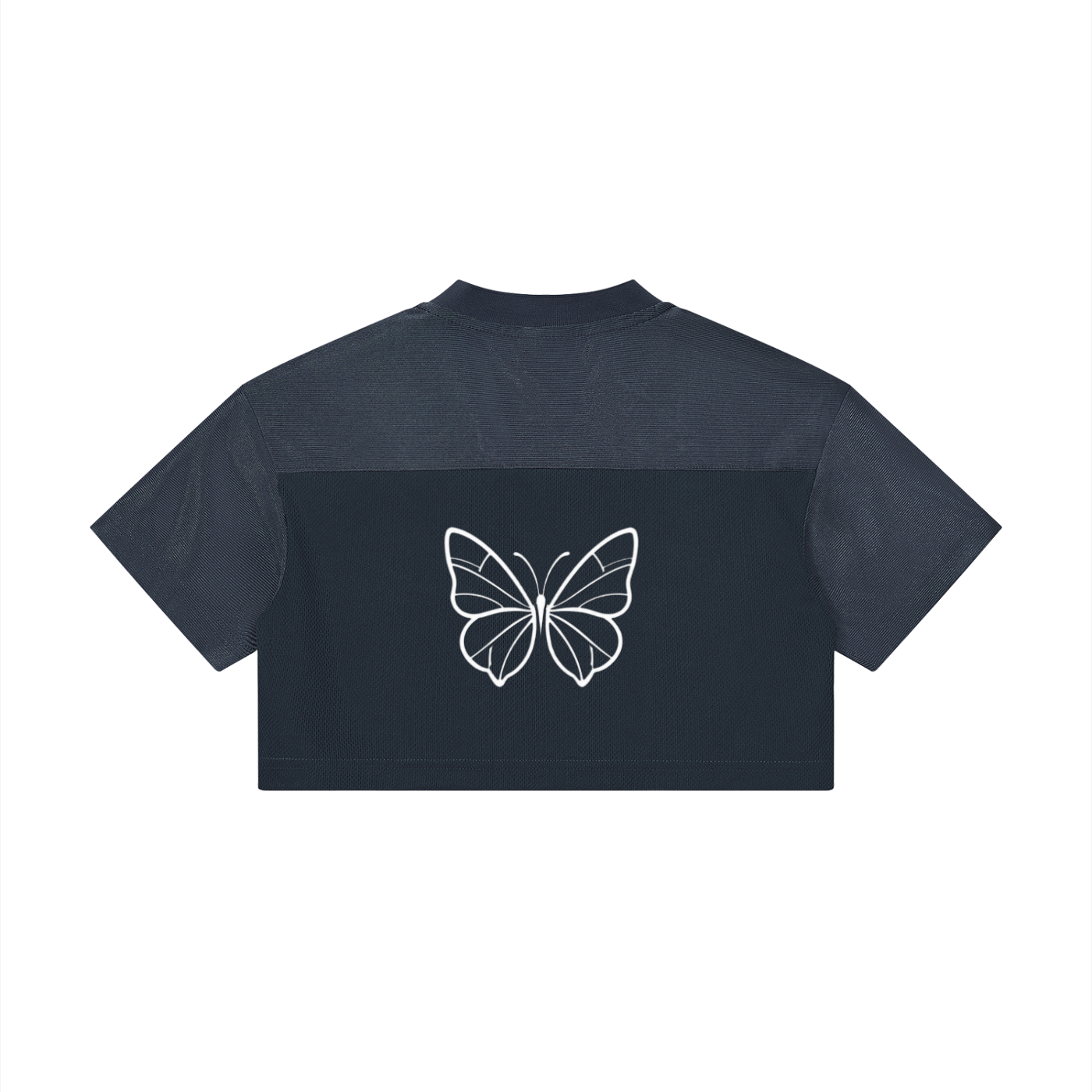 Women’s Cropped Paneled V-Neck Jersey