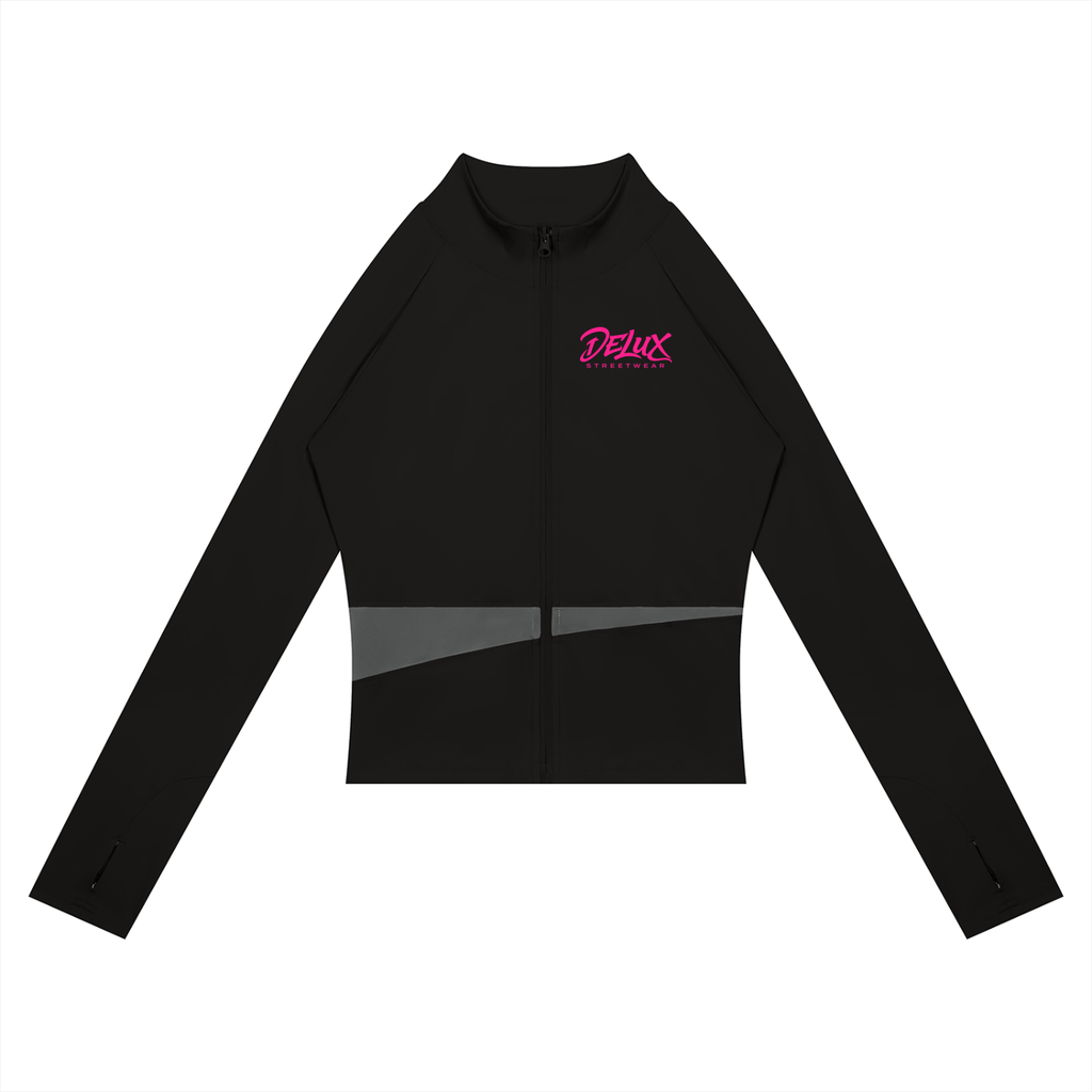 DeLuX Women's Paneled Yoga Jacket