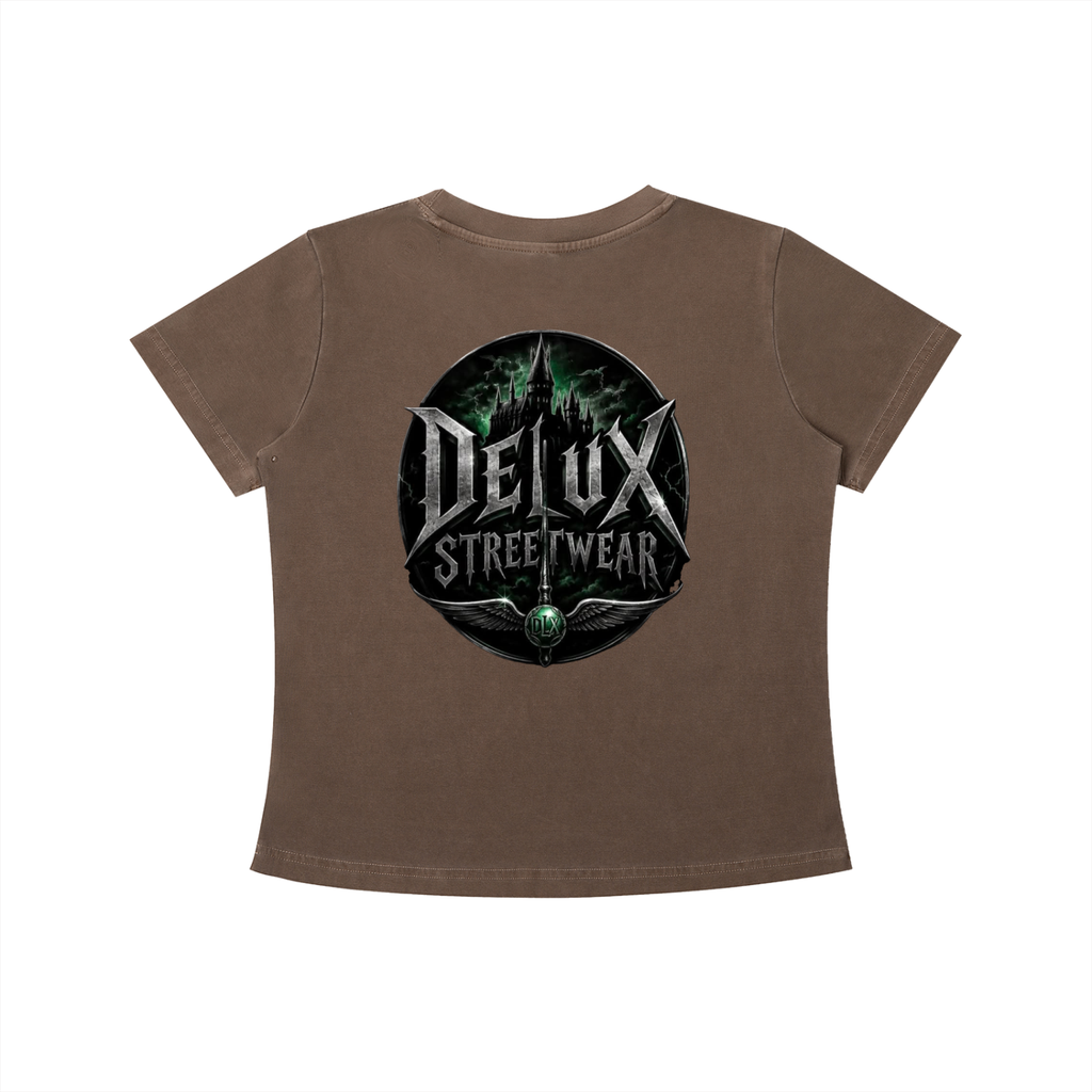 DeLuX Vintage Wash Slim Fit T-shirt
