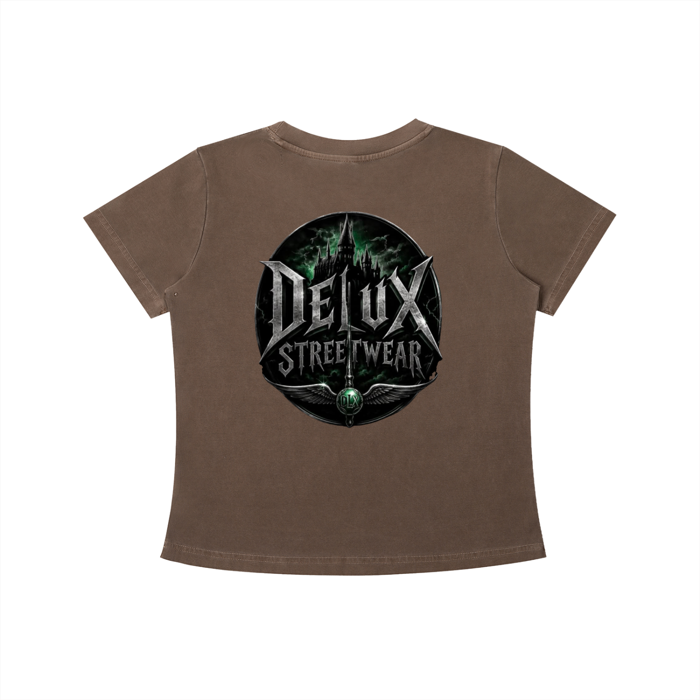 DeLuX Vintage Wash Slim Fit T-shirt
