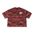 Unisex Boxy Camo Print T-Shirt