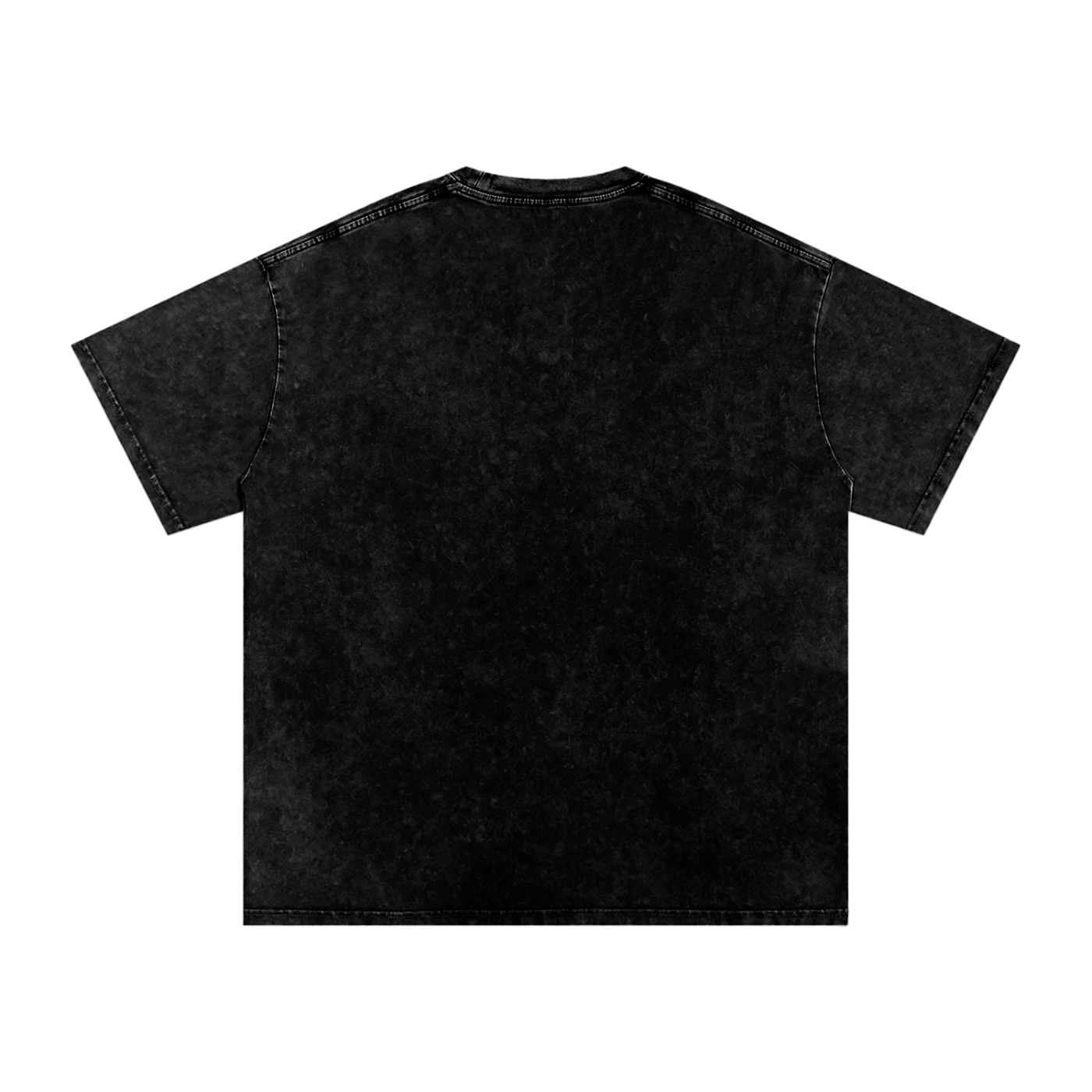 DeLuX Solitary Snow Washed Oversized Cotton T-Shirt