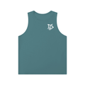 DeLuX DS Men's Solid Color Crewneck Tank Top