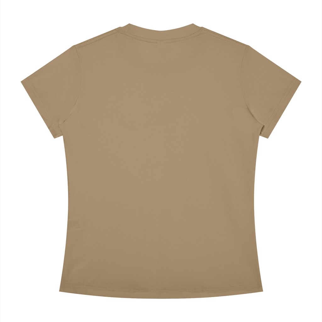 DeLuX Women's Slim Fit Crewneck T-Shirt