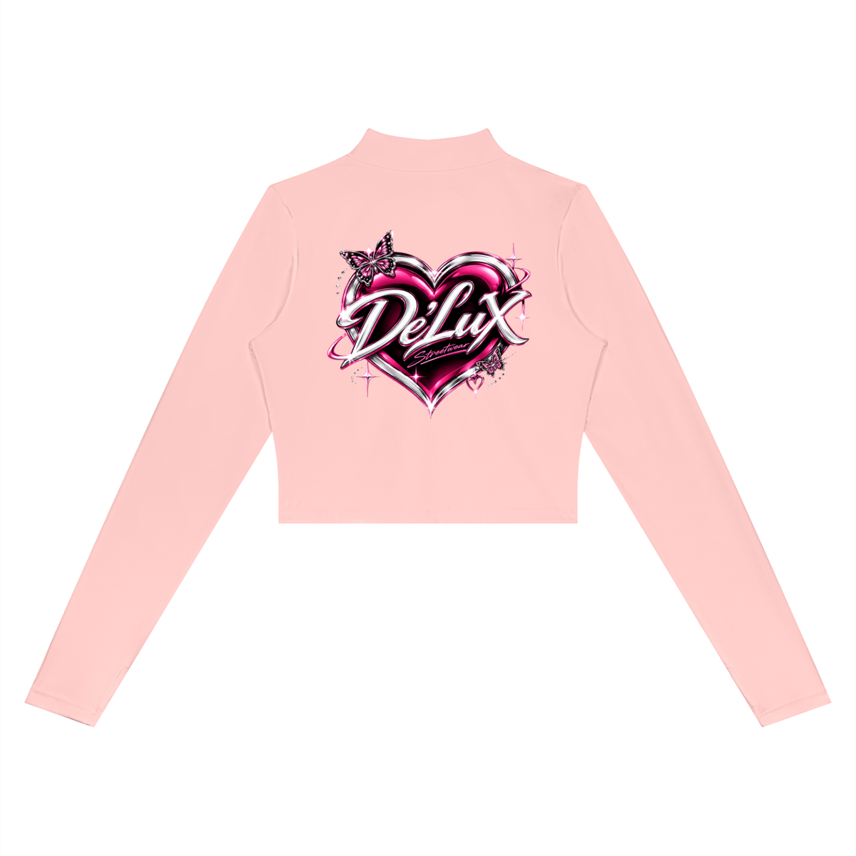 DeLuX Women’s Crop Yoga Sports Jacket