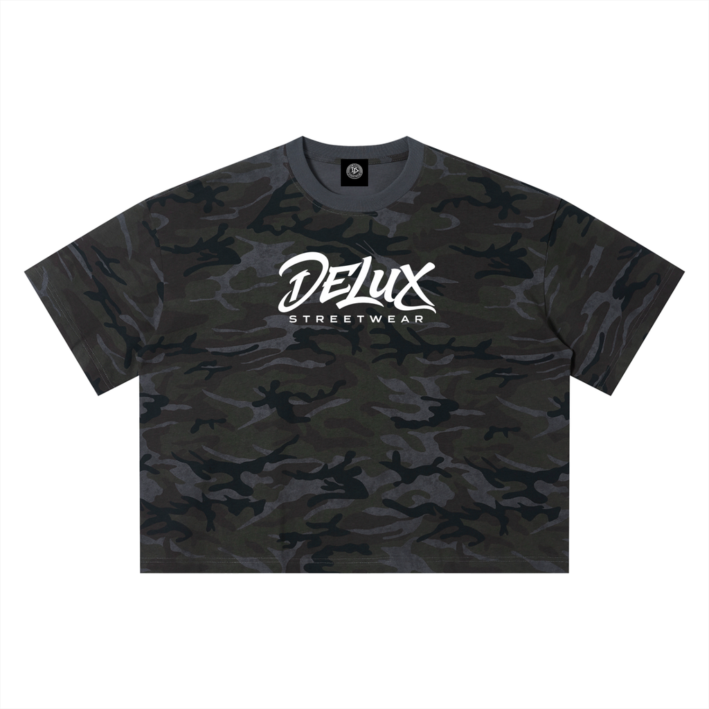 DeLuX Camo Boxy T-Shirt
