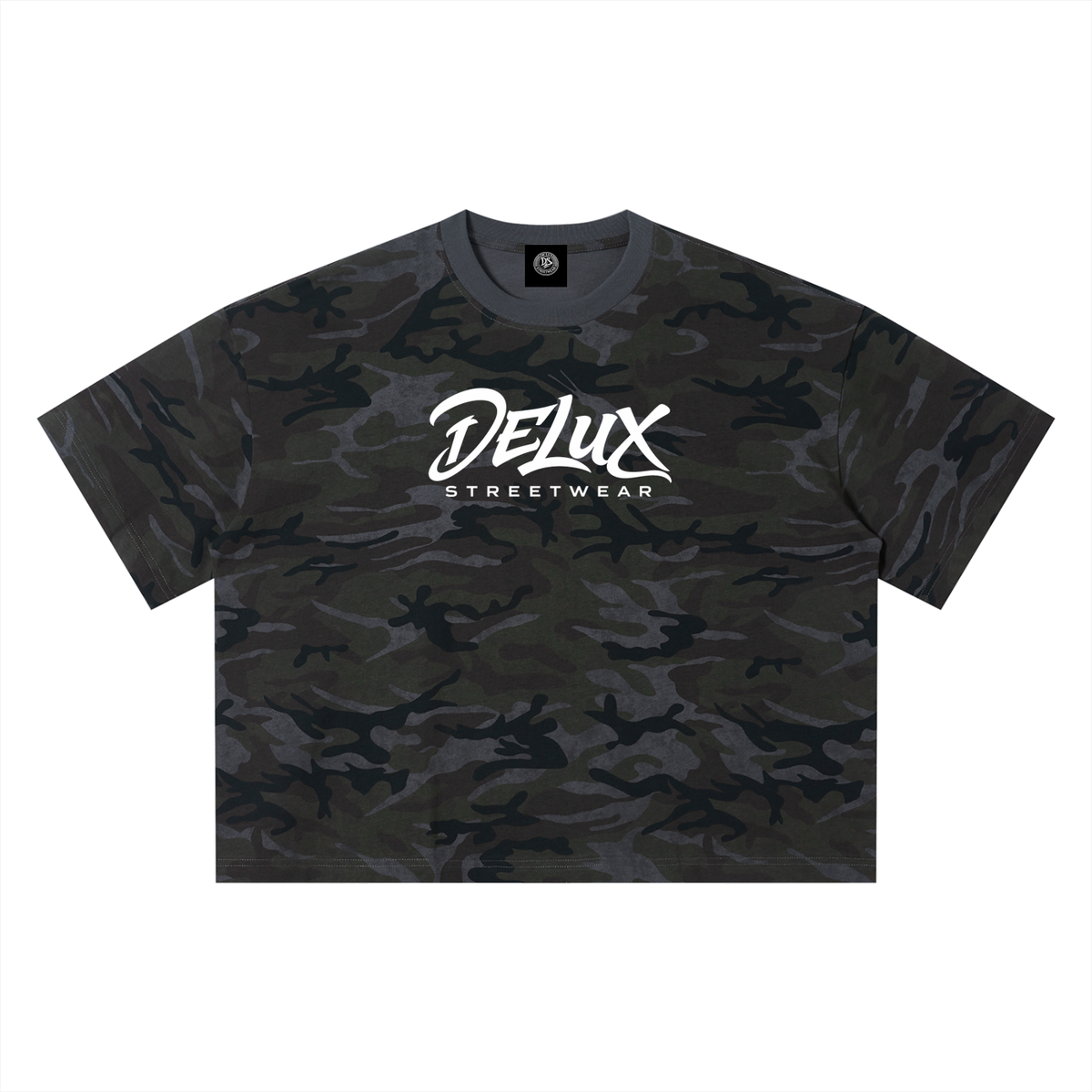 DeLuX Camo Boxy T-Shirt