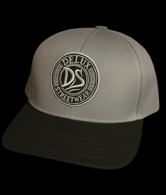 DE’LUX Streetwear Grey & Black Hat