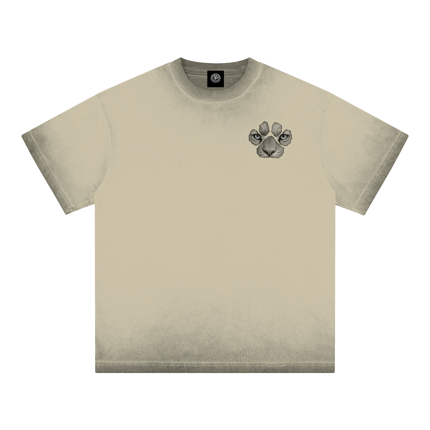 DeLuX Reverse Dyed Loose Cotton T-Shirt