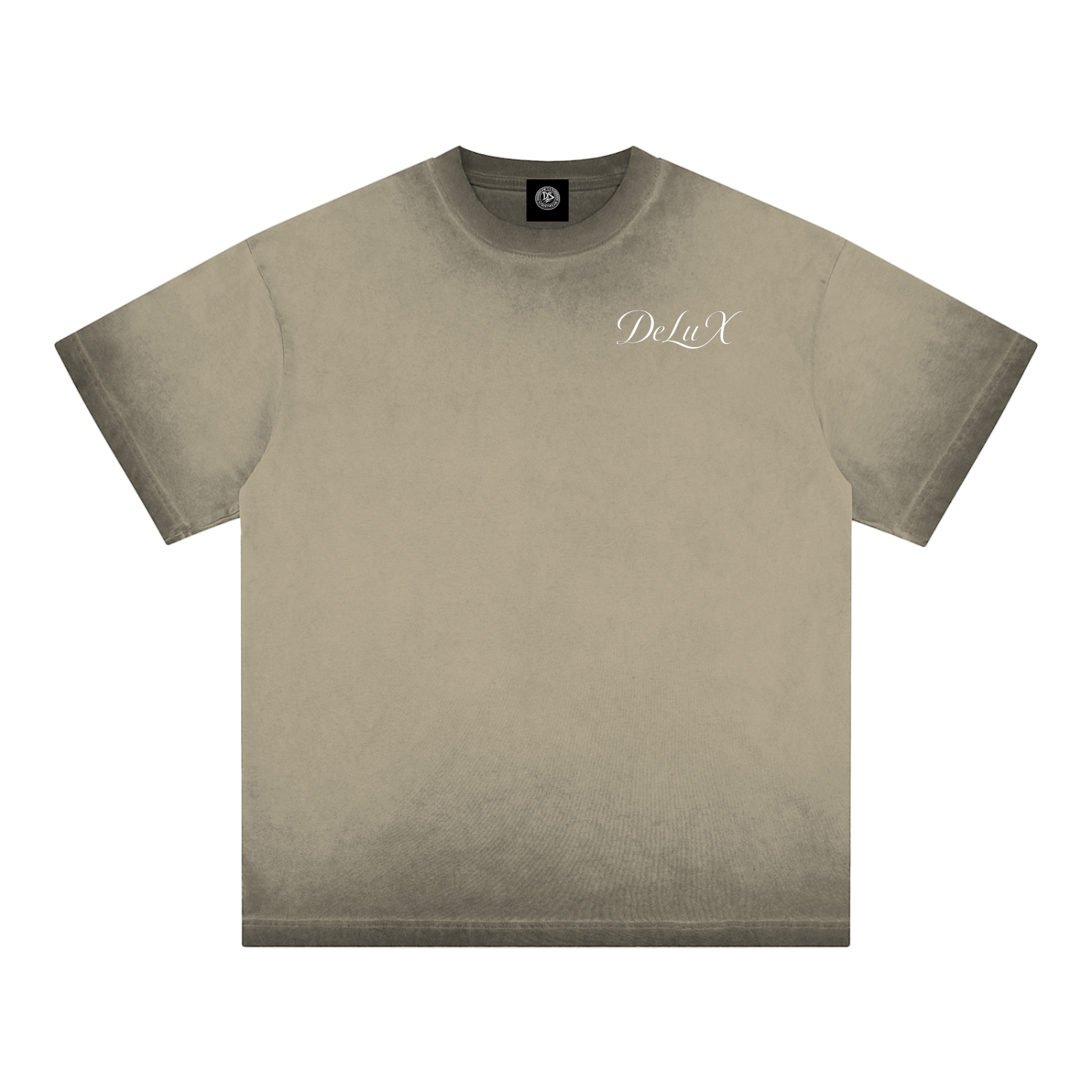 Reverse Dyed Loose Cotton T-Shirt