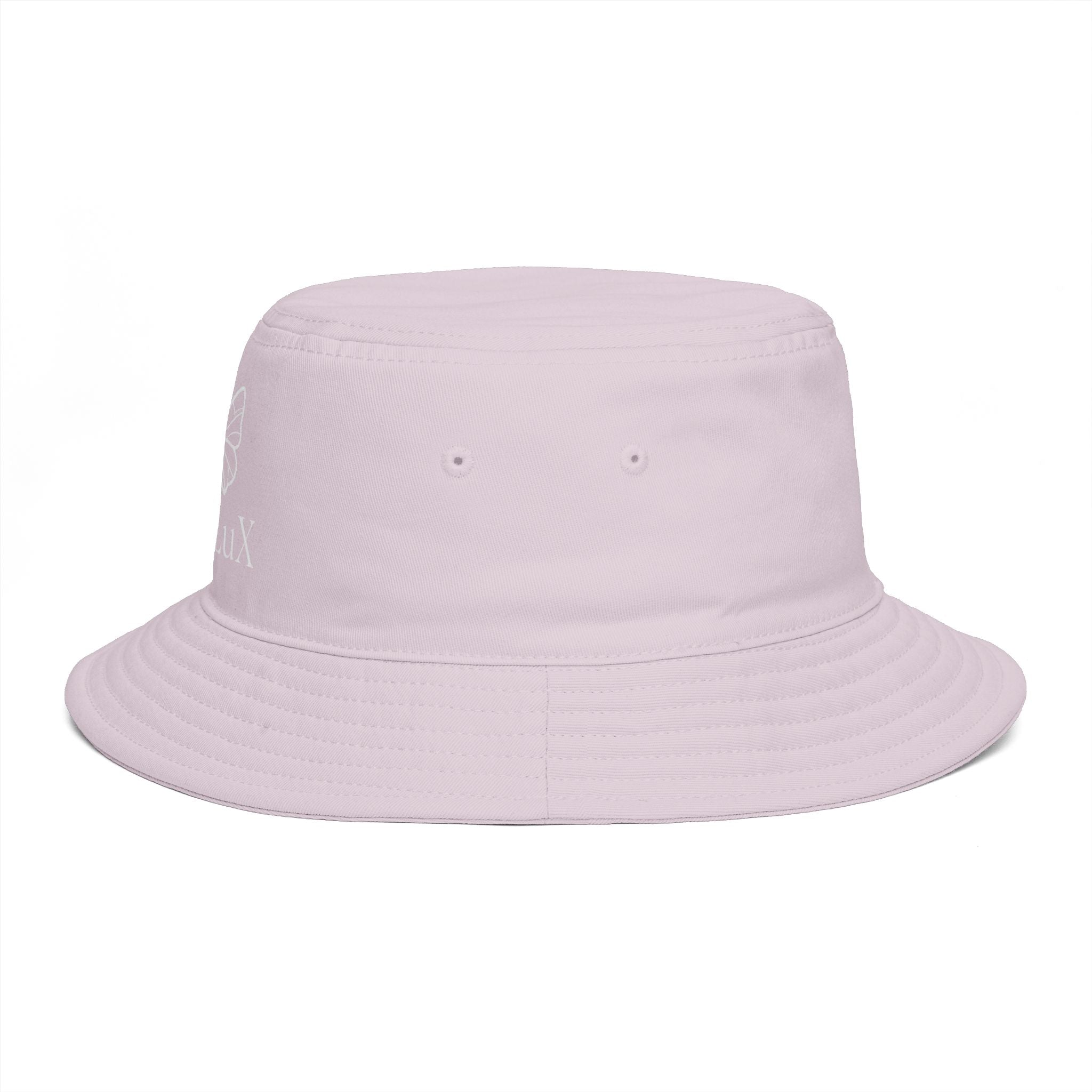 Women De’LuX Butterfly Bucket Hat — Embroidered Brown Fashion Hat