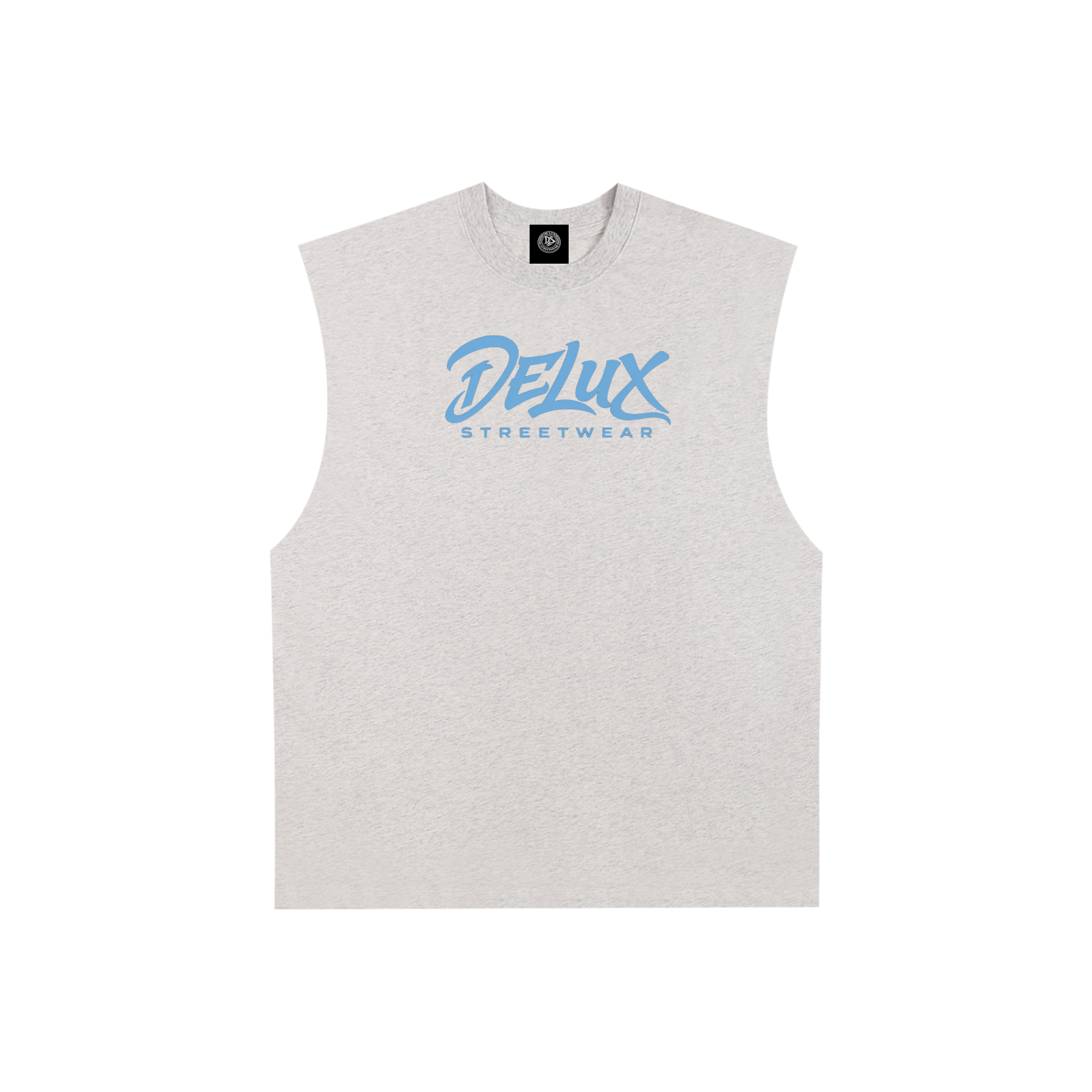 DeLuX Raw Edge Cotton Tank Top