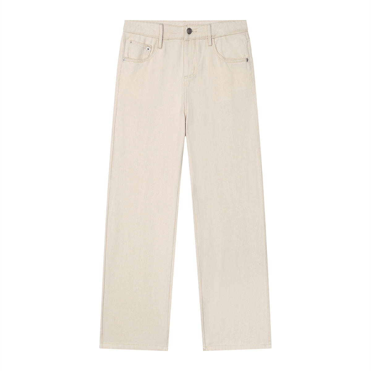DeLuX Men’s Vintage Wash Straight Leg Jeans