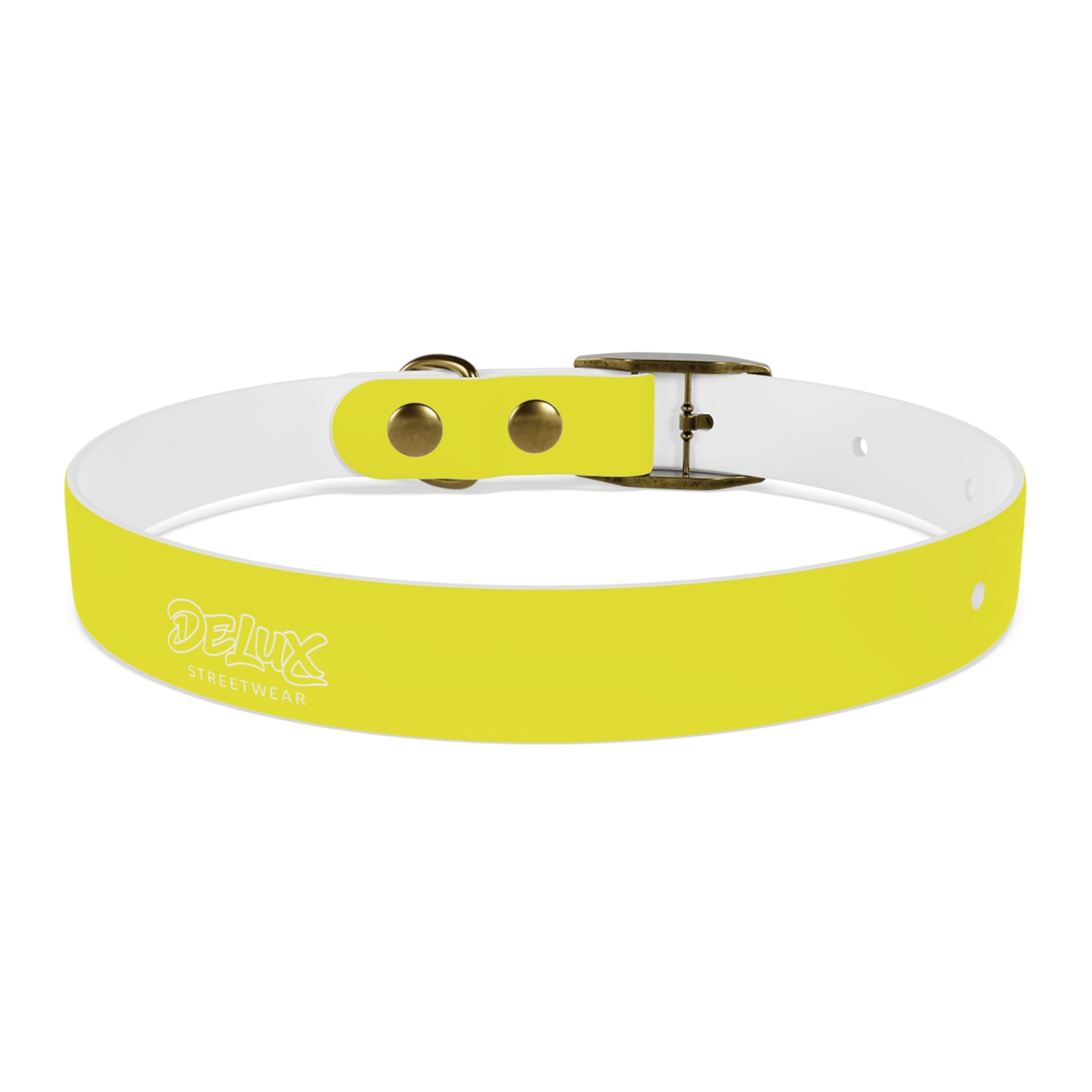 Neon Yellow Reflective Dog Collar — High-Visibility Safety Collar for Pets