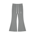 DeLuX Women's Drawstring Flared Leg Pants