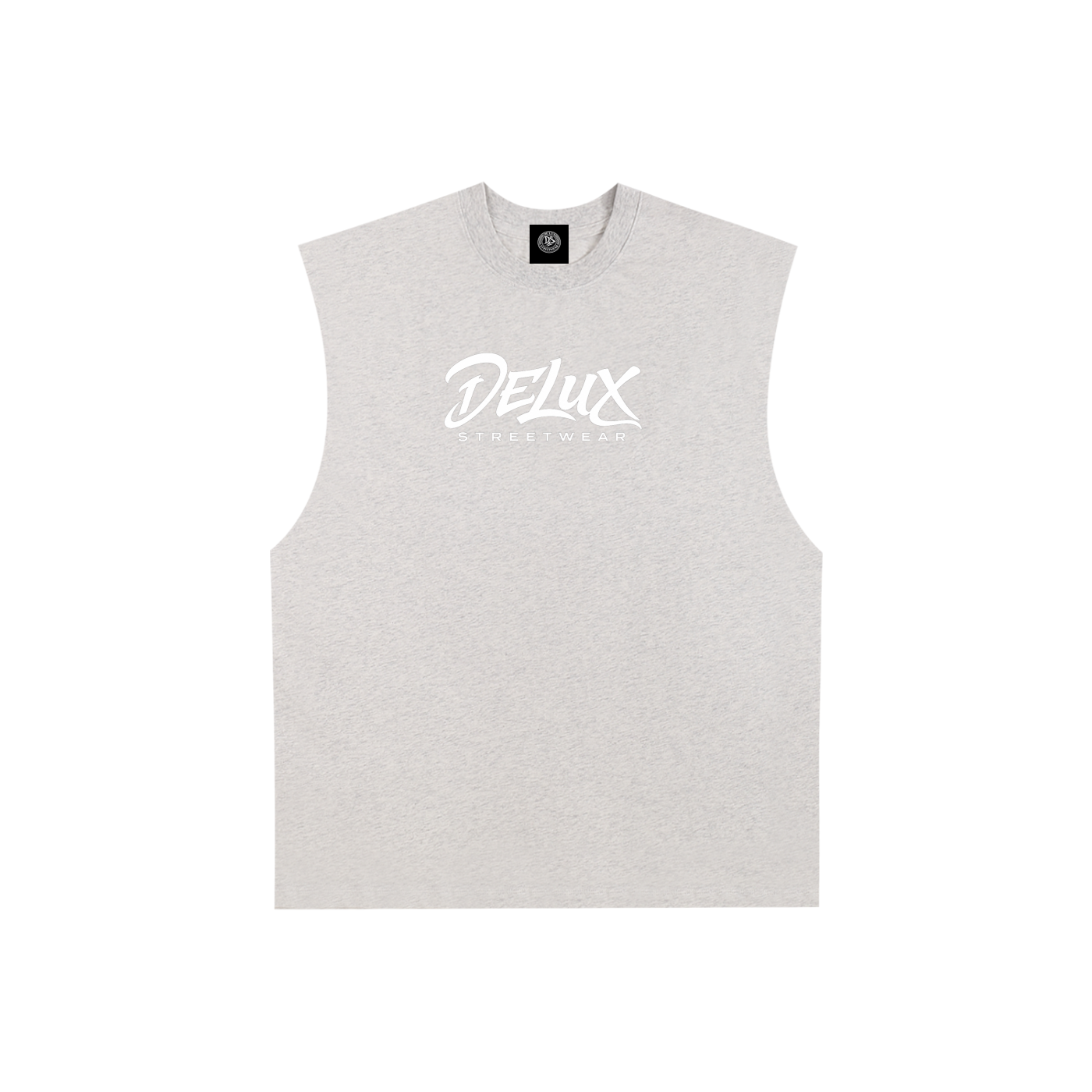 DeLuX Raw Edge Cotton Tank Top