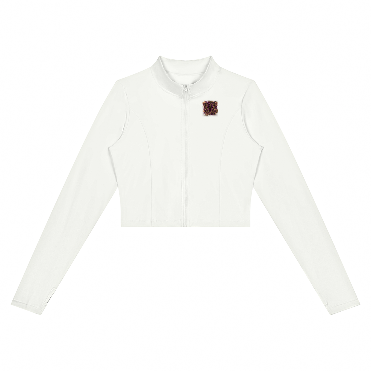 DeLuX Women’s Crop Yoga Sports Jacket
