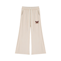 DeLuX Women’s Mineral Wash Flared Leg Sweatpants