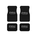 Car Mats — Delux Streetwear Black Floor Mat Set (4-Piece)