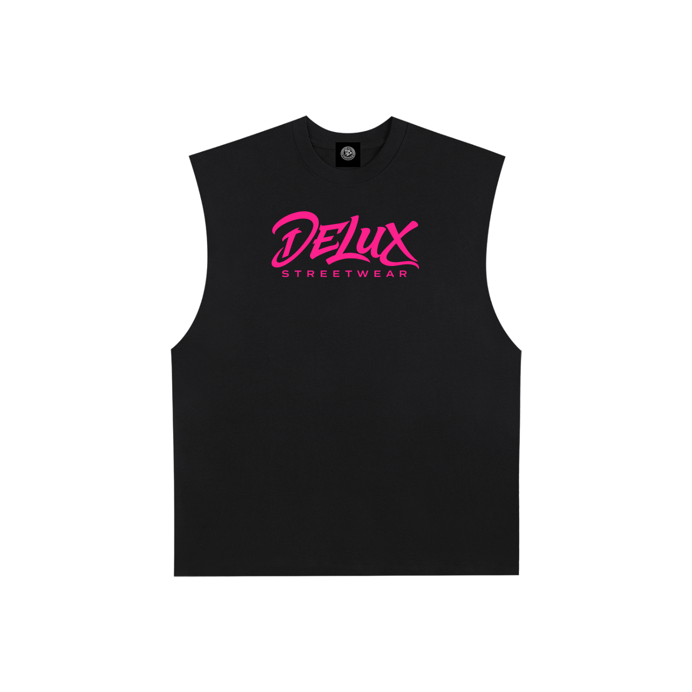 DeLuX Raw Edge Cotton Tank Top
