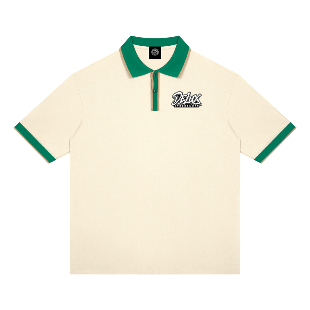 DeLuX  Color Block Polo Shirt