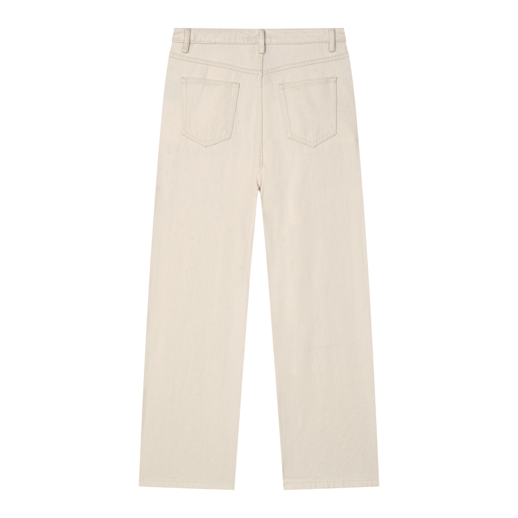DeLuX Men’s Vintage Wash Straight Leg Jeans