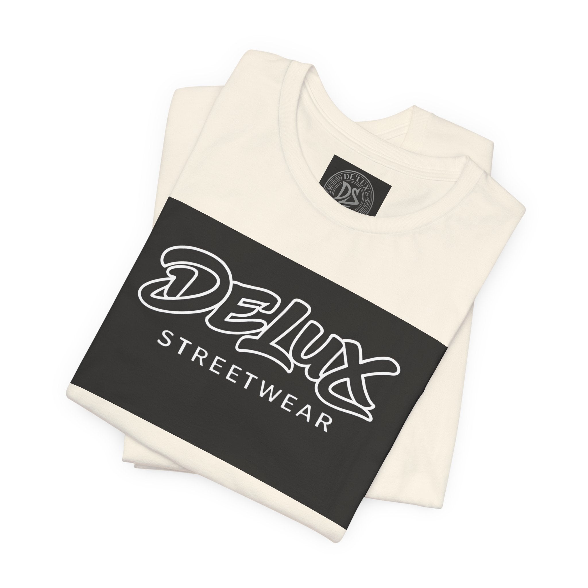 Streetwear Logo T-Shirt — "De'Lux Streetwear" Graphic Tee