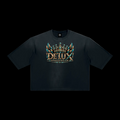 DeLuX Vintage Wash Sunfade Boxy T-Shirt