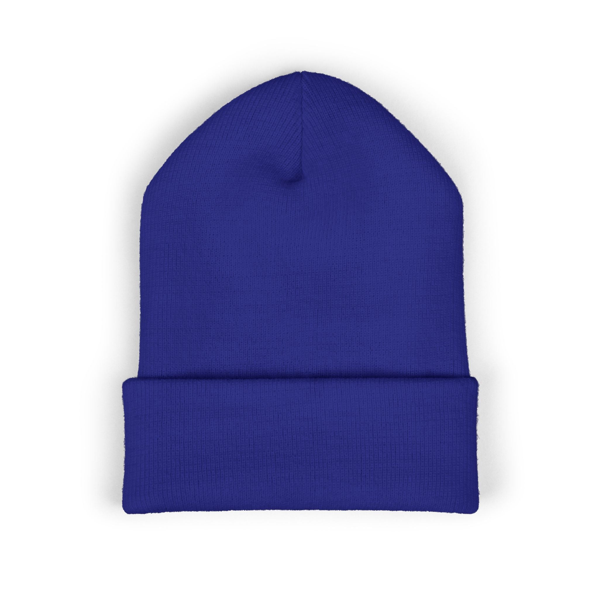 Delux Streetwear Embroidered Cuffed Beanie — Bold Knit Hat