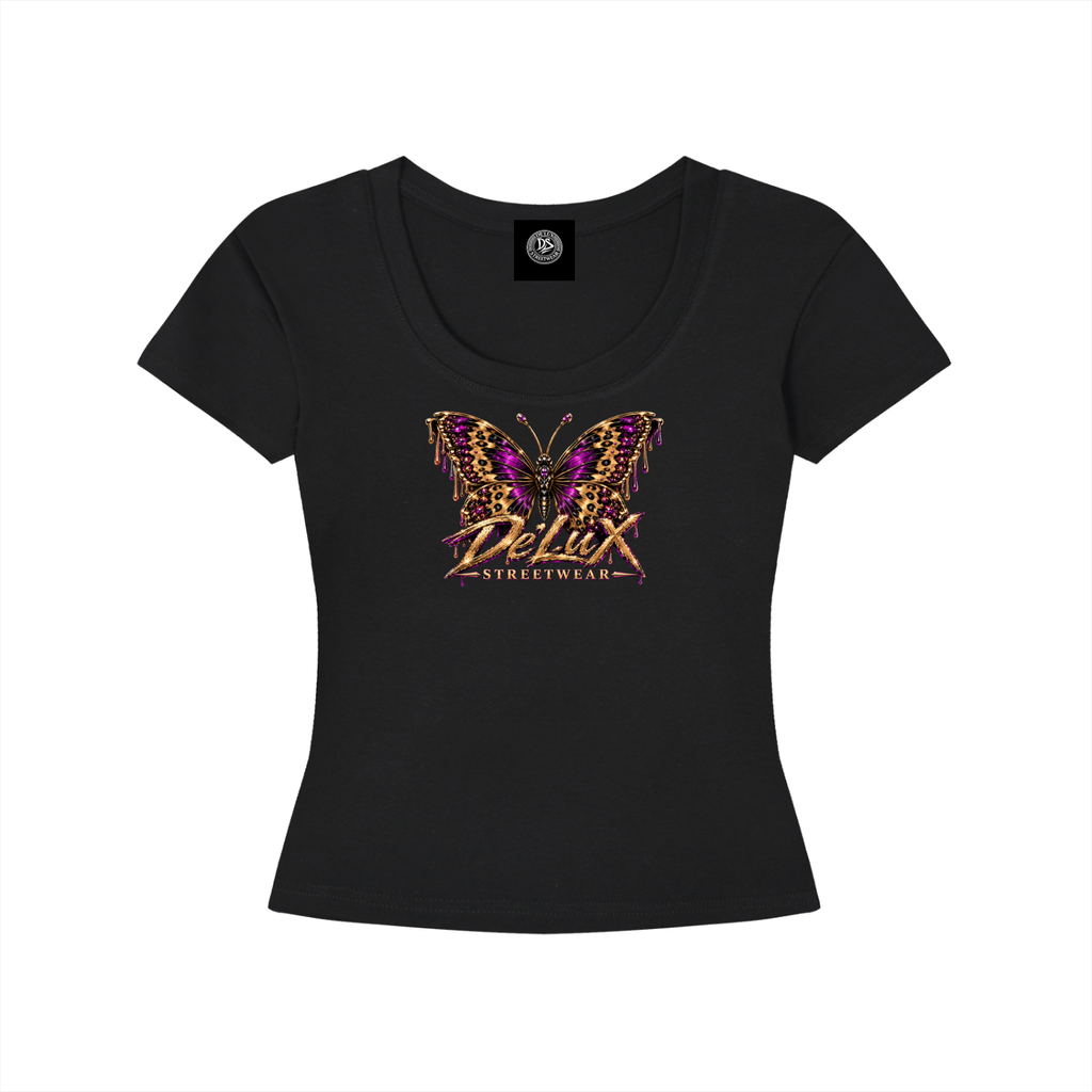 DeLuX Women's Longline Slim-Fit T-Shirt