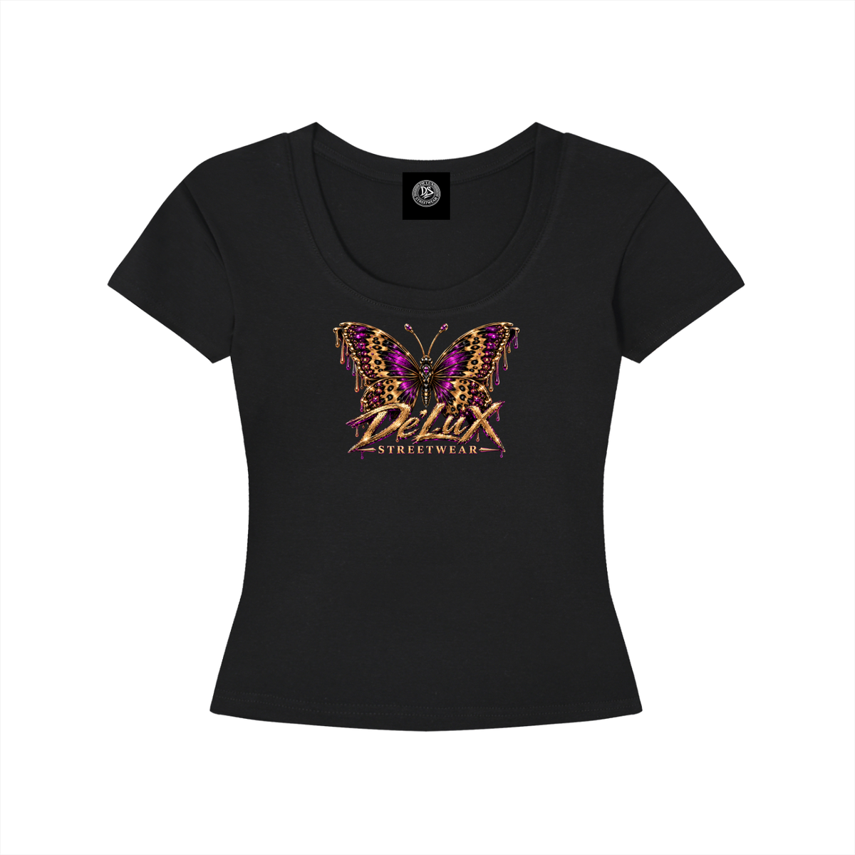 DeLuX Women's Longline Slim-Fit T-Shirt