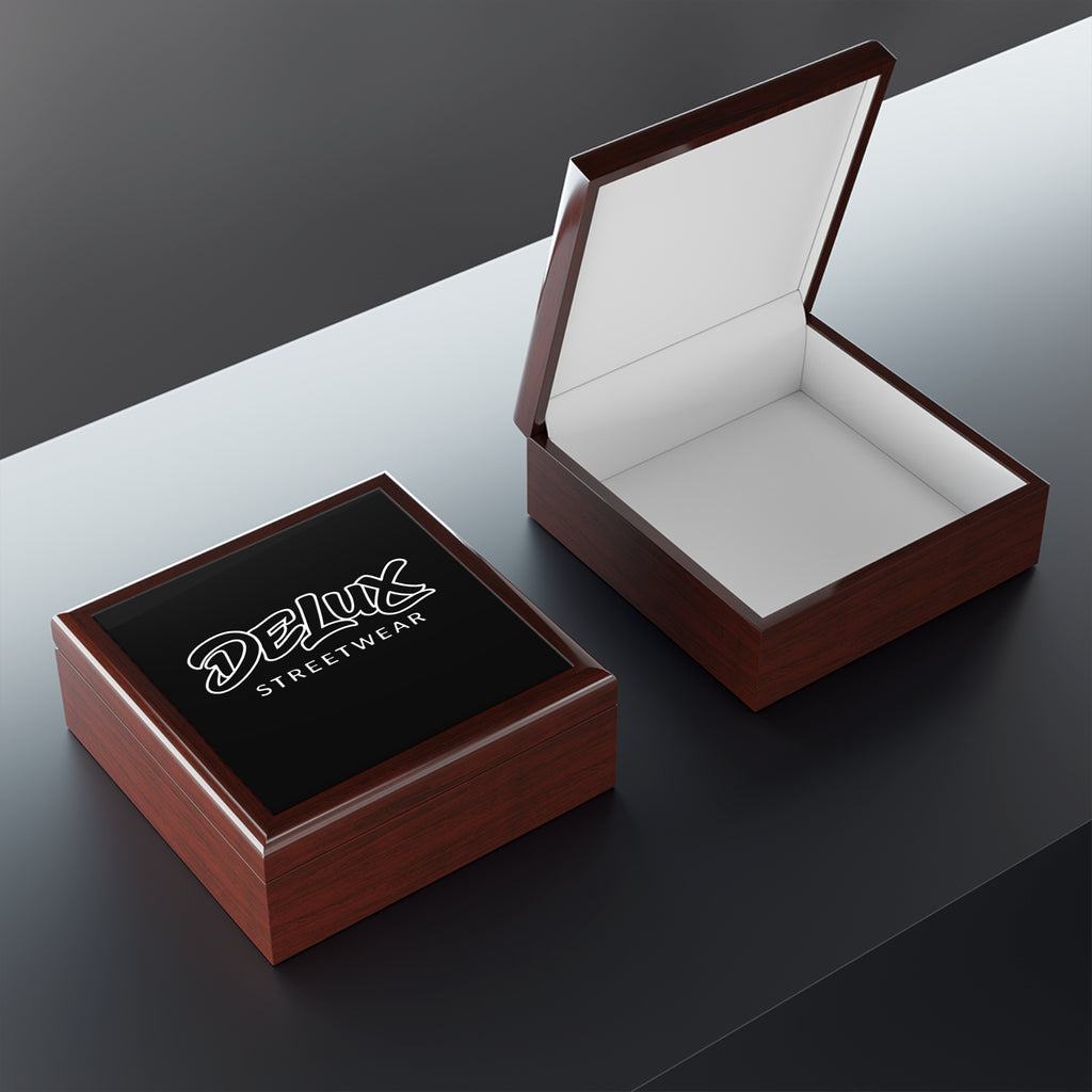 Jewelry Box — Deluxe Streetwear Black Keepsake Box