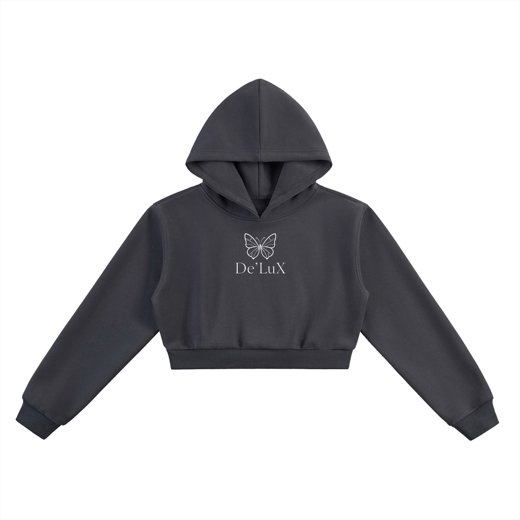 DeLuX Essential Cropped Hoodie