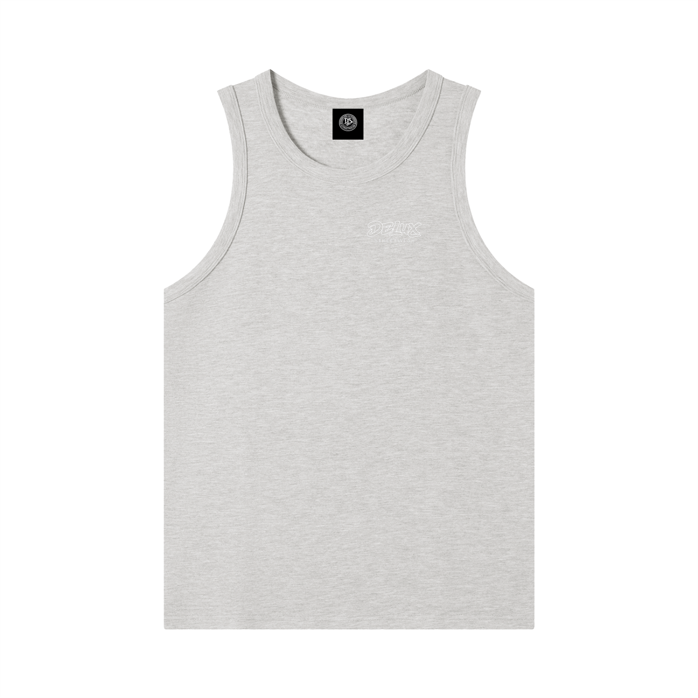 DeLuX Men's Heavyweight Ribbed Tank Top